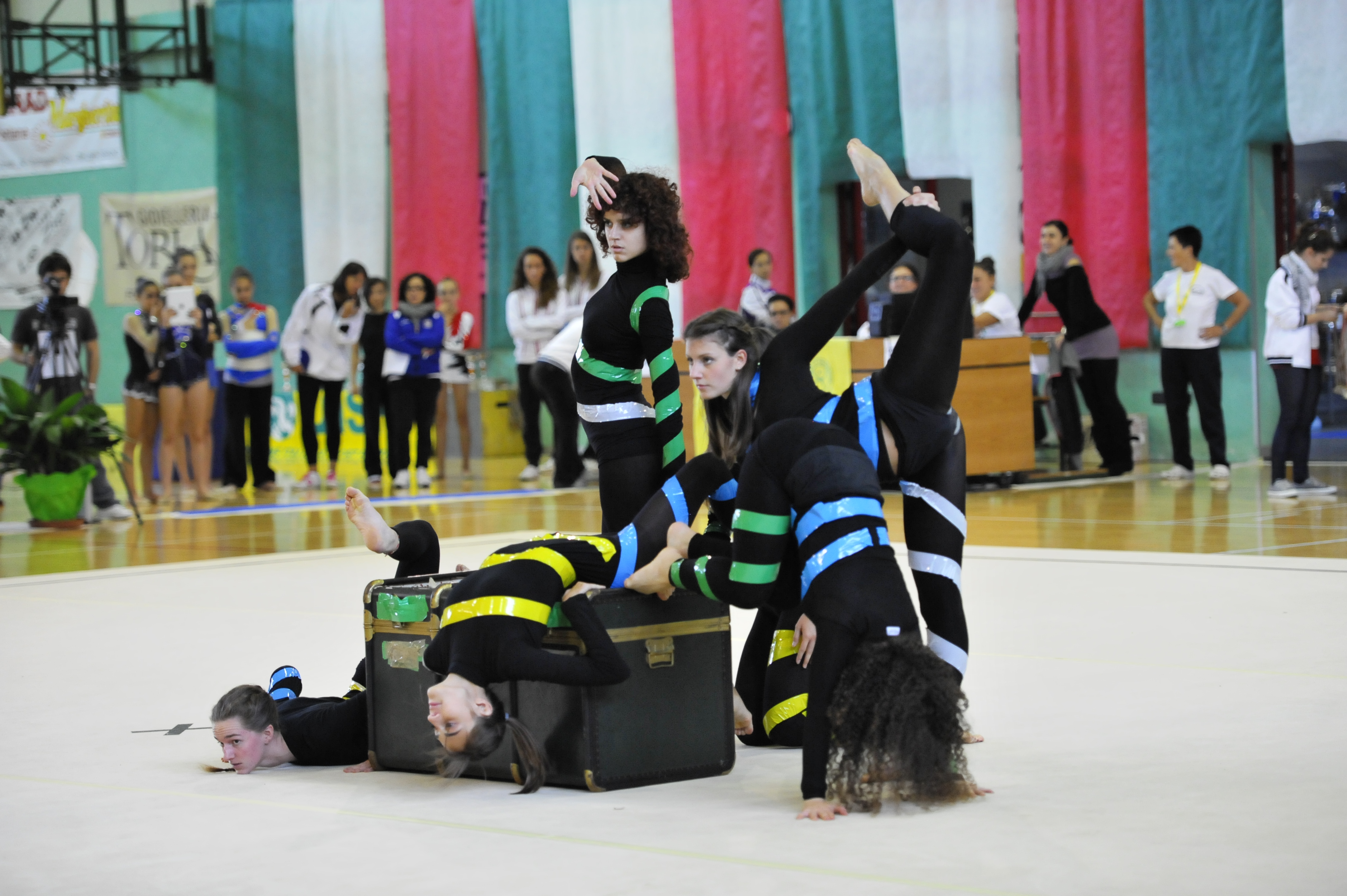 Esibizione durante i Campionati Nazionali